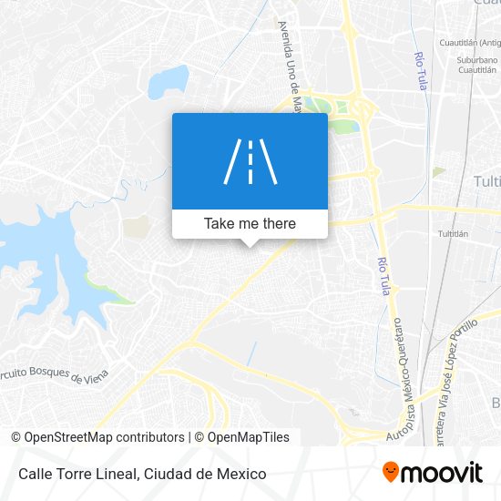 Calle Torre Lineal map