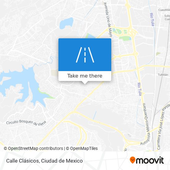 Mapa de Calle Clásicos