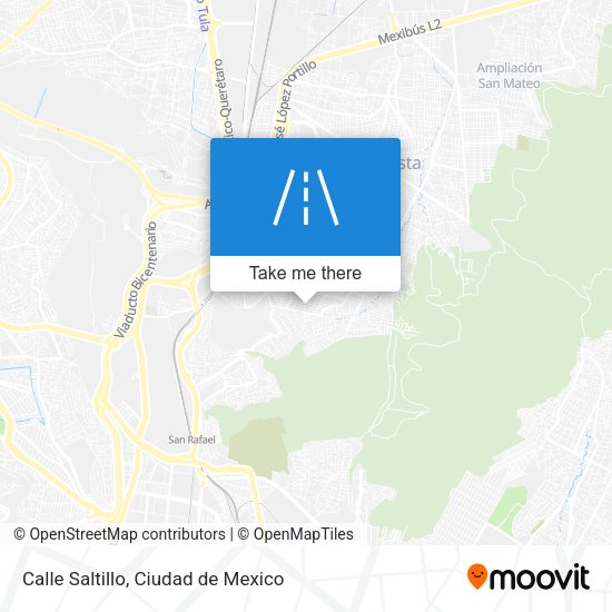 Mapa de Calle Saltillo