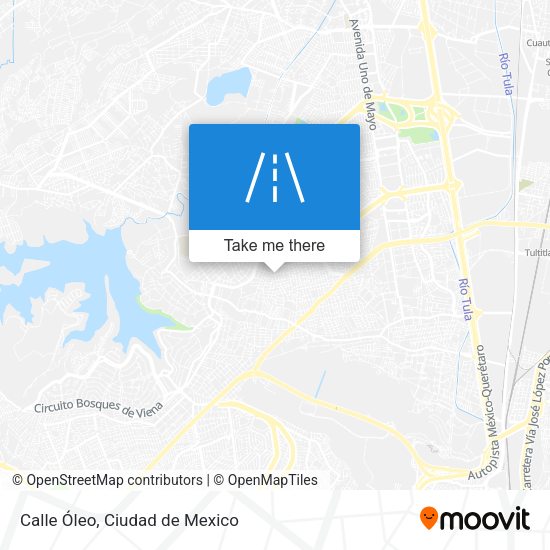 Mapa de Calle Óleo