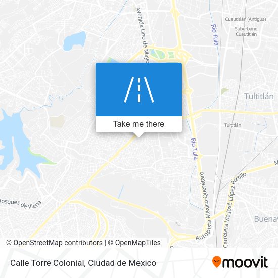 Mapa de Calle Torre Colonial