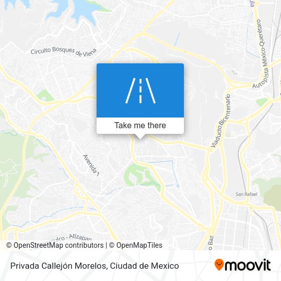 Privada Callejón Morelos map