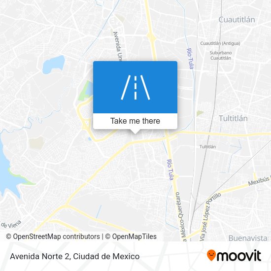 Mapa de Avenida Norte 2