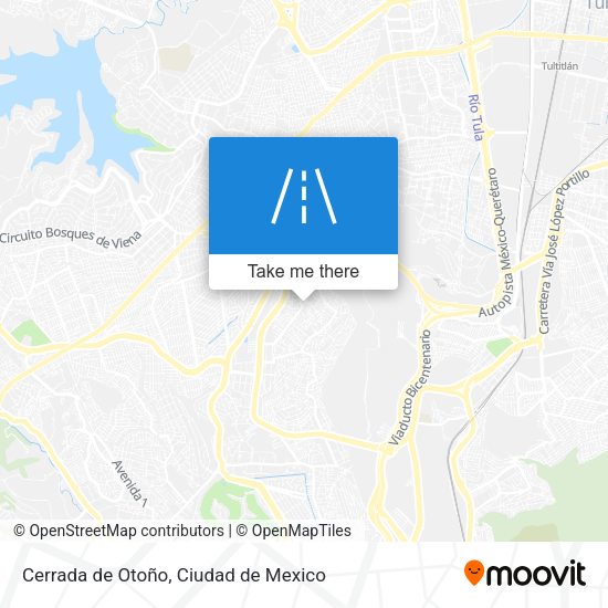 Cerrada de Otoño map