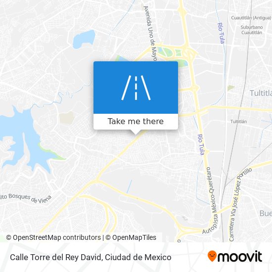 Mapa de Calle Torre del Rey David