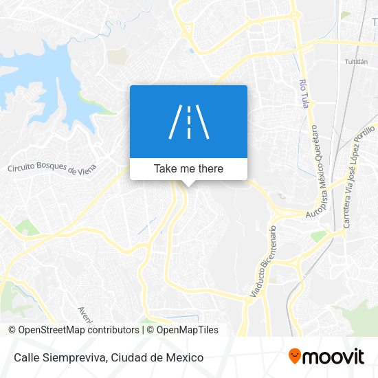 Calle Siempreviva map