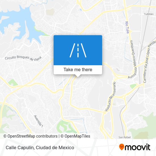 Calle Capulín map