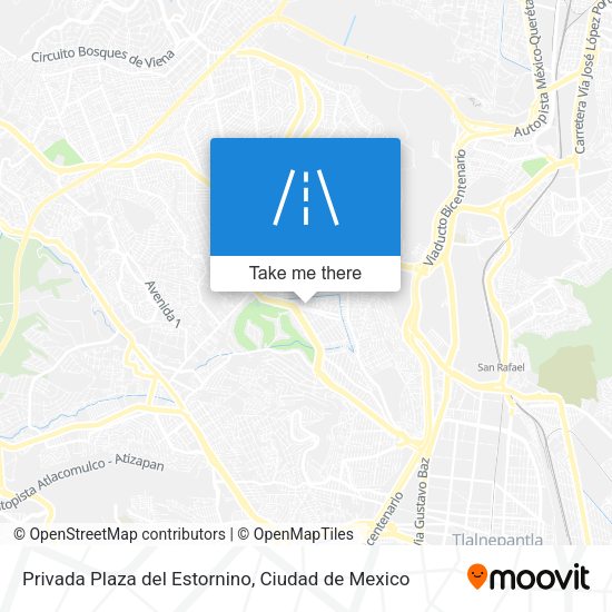 Mapa de Privada Plaza del Estornino