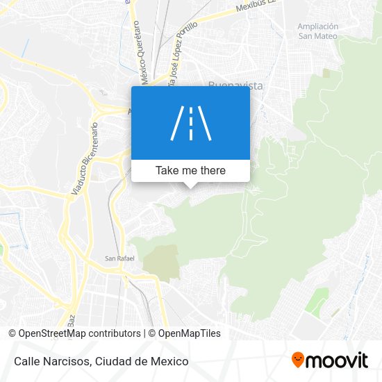Calle Narcisos map