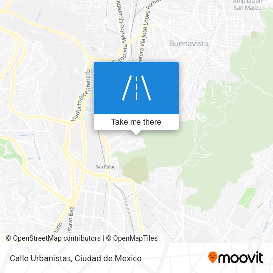 Mapa de Calle Urbanistas