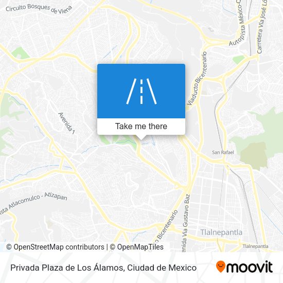 Privada Plaza de Los Álamos map