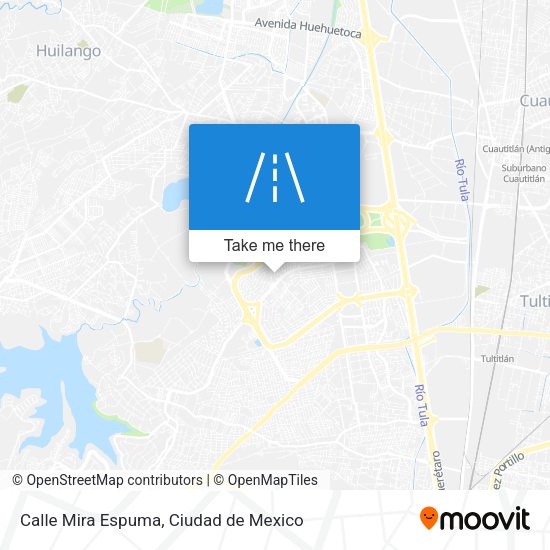 Mapa de Calle Mira Espuma