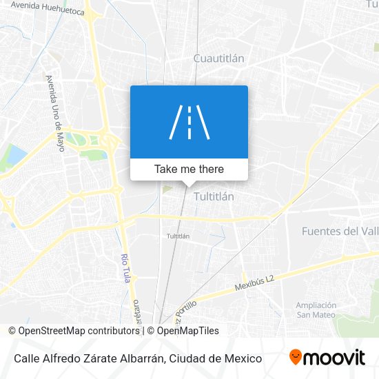 Mapa de Calle Alfredo Zárate Albarrán