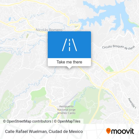 Mapa de Calle Rafael Wuelman