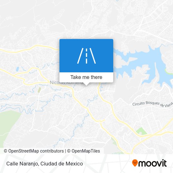 Mapa de Calle Naranjo