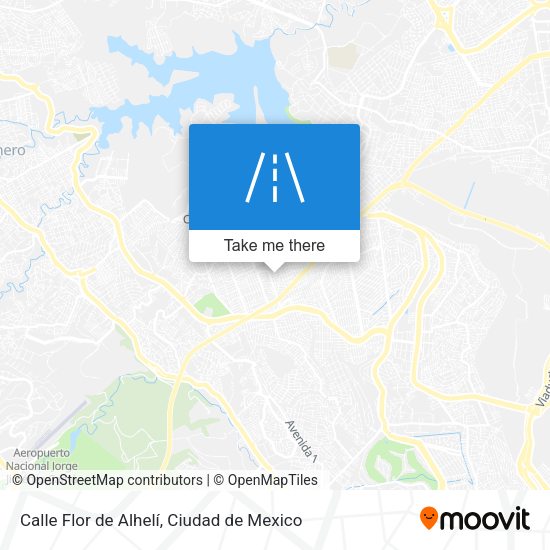 Mapa de Calle Flor de Alhelí