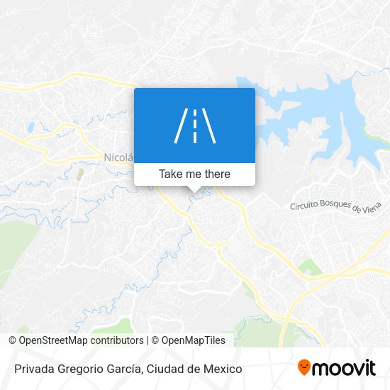 Privada Gregorio García map
