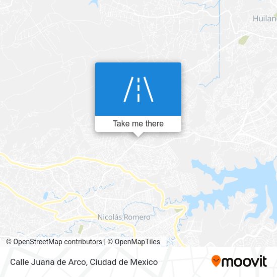 Calle Juana de Arco map