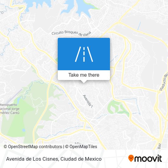 Avenida de Los Cisnes map