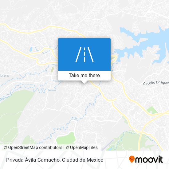 Mapa de Privada Ávila Camacho