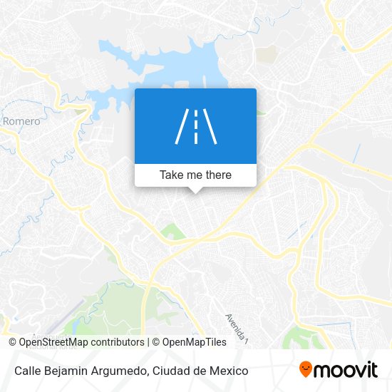 Calle Bejamin Argumedo map
