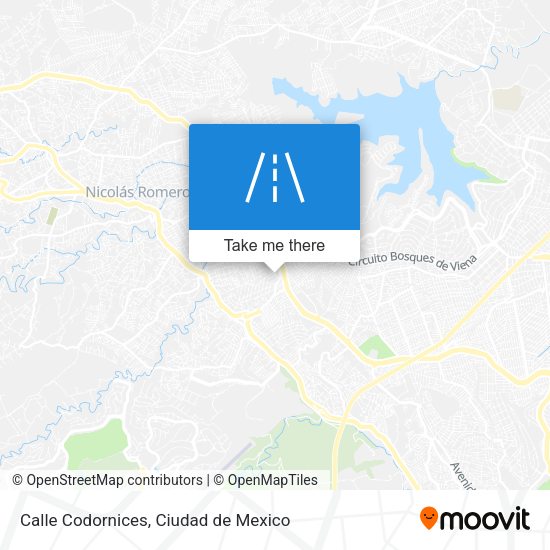 Mapa de Calle Codornices