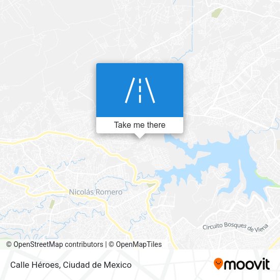 Calle Héroes map