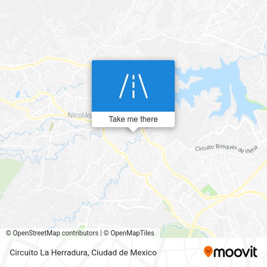Circuito La Herradura map