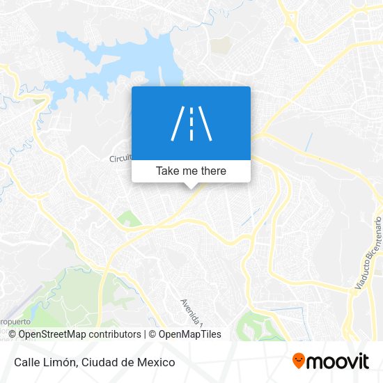 Calle Limón map