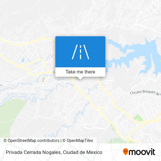 Privada Cerrada Nogales map