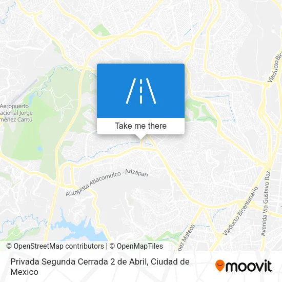 Privada Segunda Cerrada 2 de Abril map