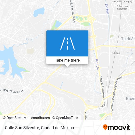 Calle San Silvestre map