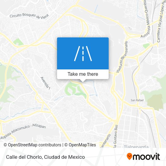 Calle del Chorlo map