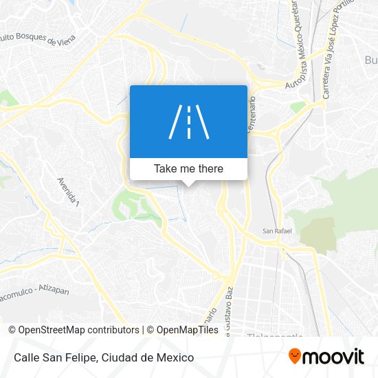 Calle San Felipe map