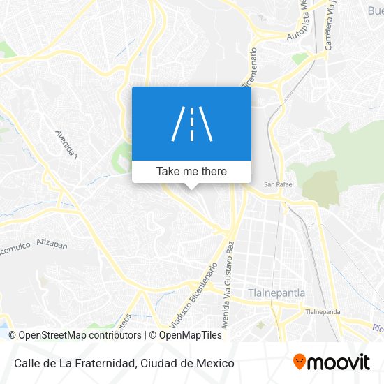 Calle de La Fraternidad map