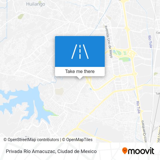 Mapa de Privada Río Amacuzac