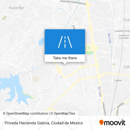 Mapa de Privada Hacienda Galicia