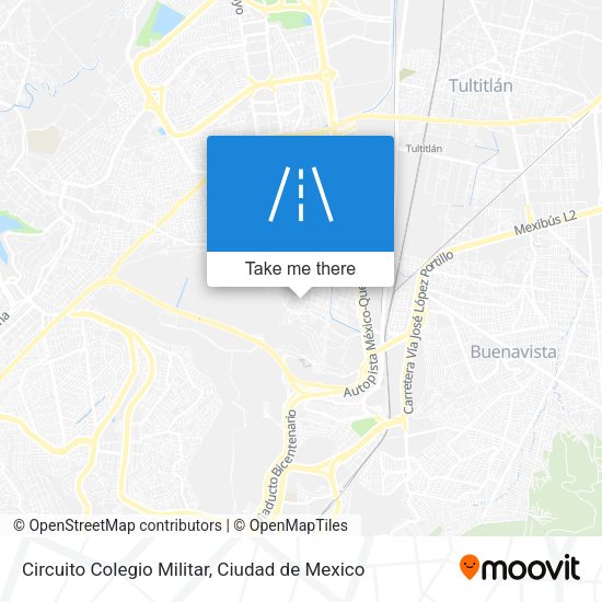Mapa de Circuito Colegio Militar