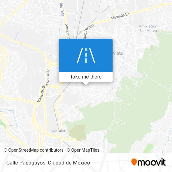 Calle Papagayos map
