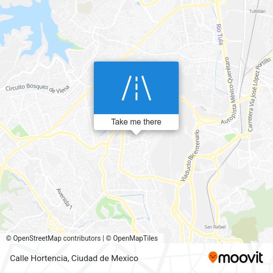 Calle Hortencia map