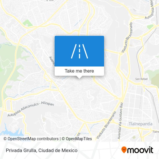 Mapa de Privada Grulla