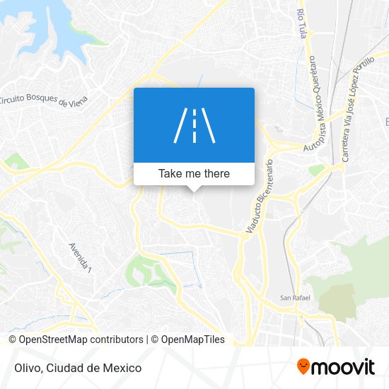 Mapa de Olivo