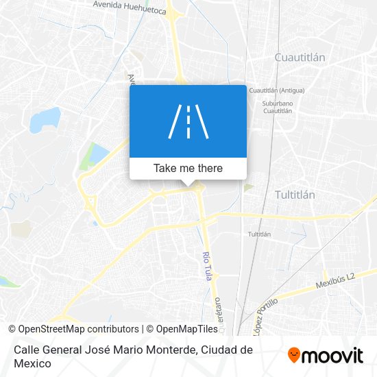 Calle General José Mario Monterde map
