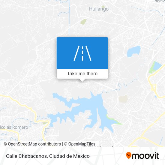 Mapa de Calle Chabacanos