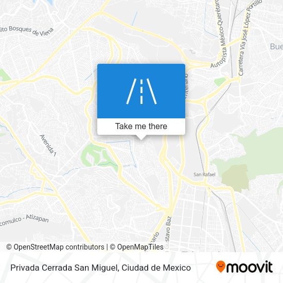 Mapa de Privada Cerrada San Miguel
