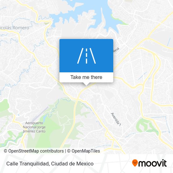 Mapa de Calle Tranquilidad