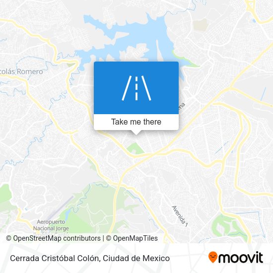 Mapa de Cerrada Cristóbal Colón