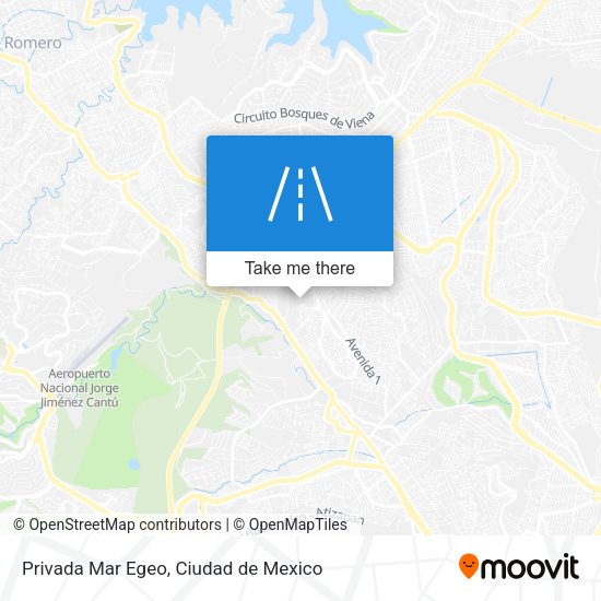 Privada Mar Egeo map