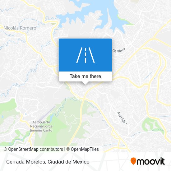 Cerrada Morelos map