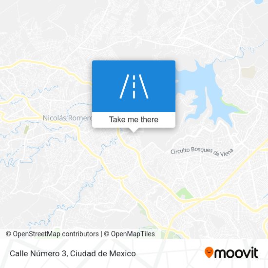 Calle Número 3 map